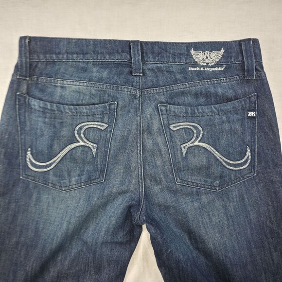 Rock & Republic Men's ButtonFly Floyd Jeans Pre-2011 Originals! 36x34 ($264) - Picture 3 of 16